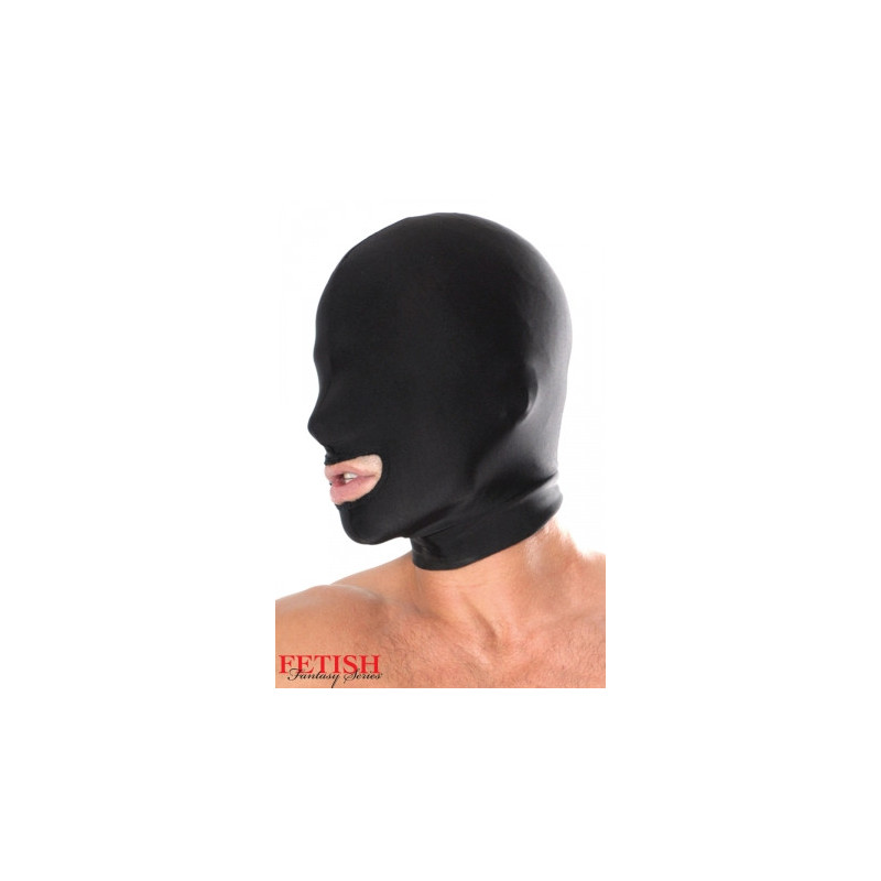 Cagoule spandex bouche ouverte