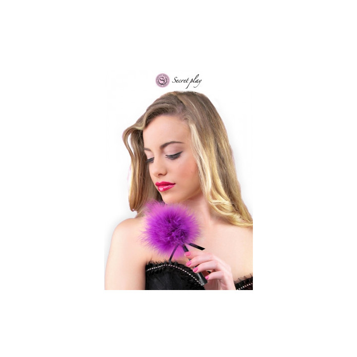 Plumeau 18 cm violet