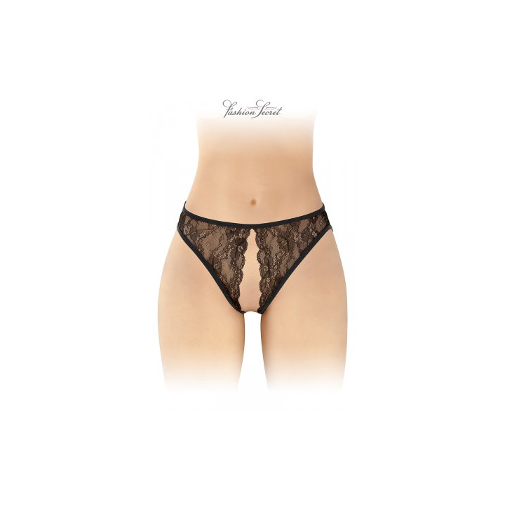 String noir ouvert Victoria - Fashion Secret
