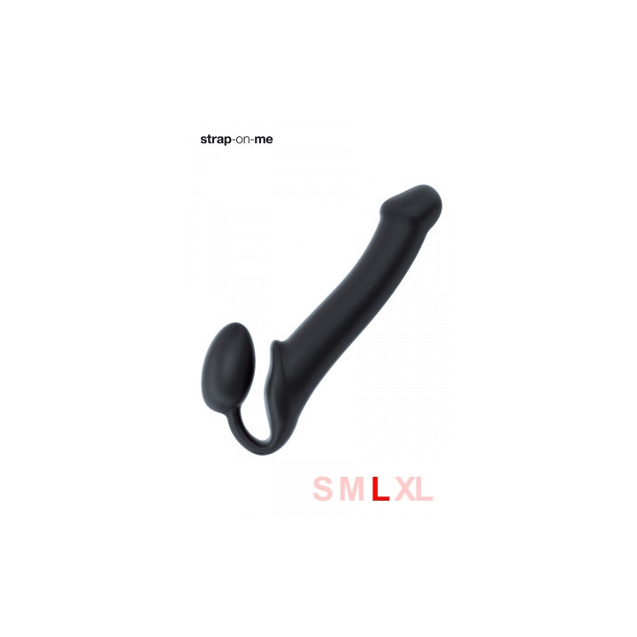 Gode ceinture strap-on noir L