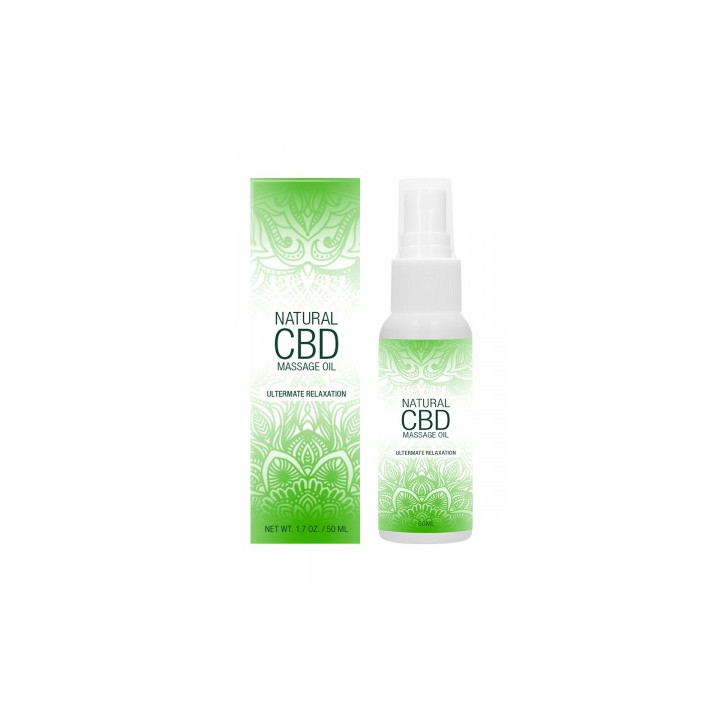 Huile de massage 50ml - Natural CBD