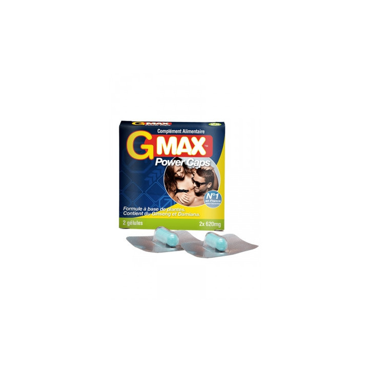 G-Max Power Caps Homme (2 gélules)