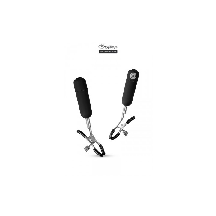 Pinces à tétons vibrantes  - Easytoys Fetish Collection