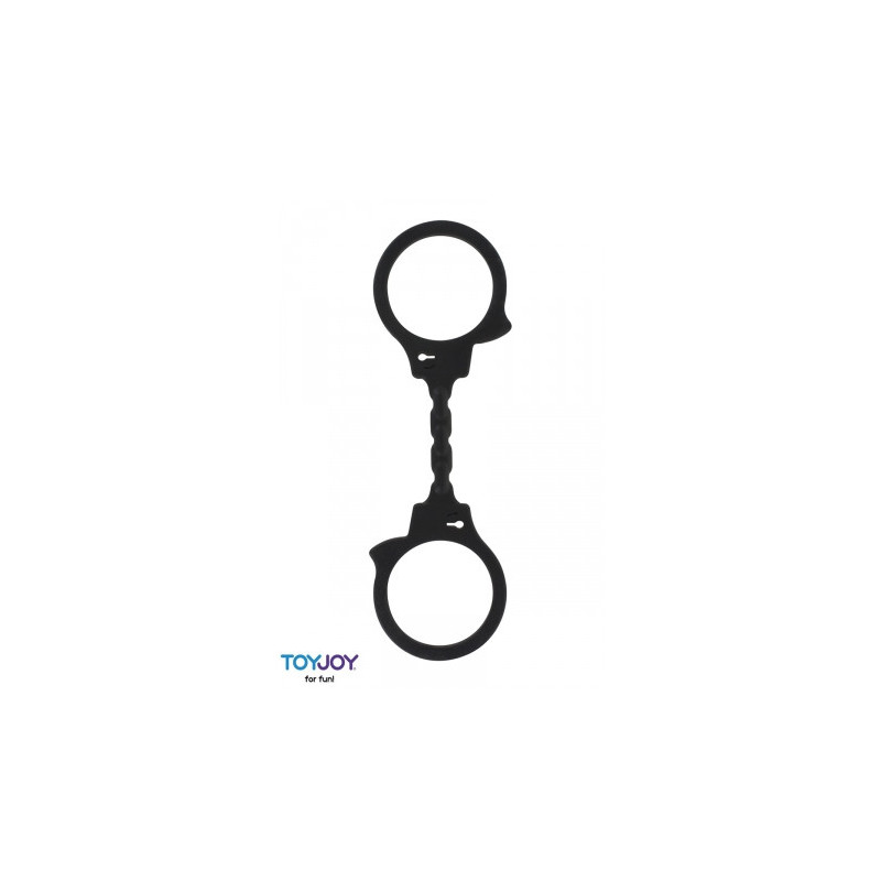 Menottes silicone stretchy - noir