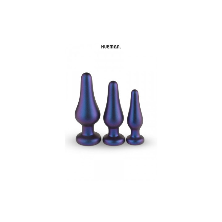 Kit 3 plugs anal Comet - Hueman