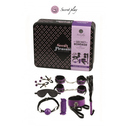 Kit BDSM 8 pièces - violet