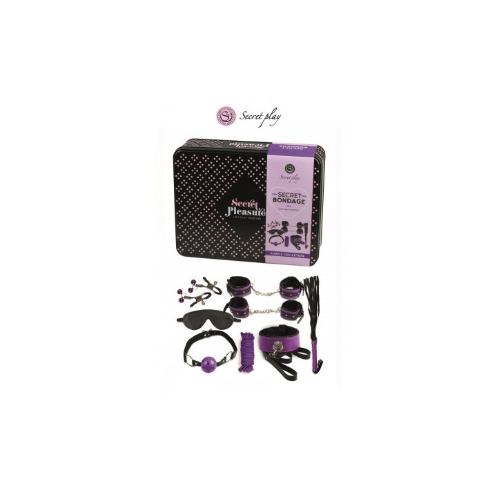 Kit BDSM 8 pièces - violet