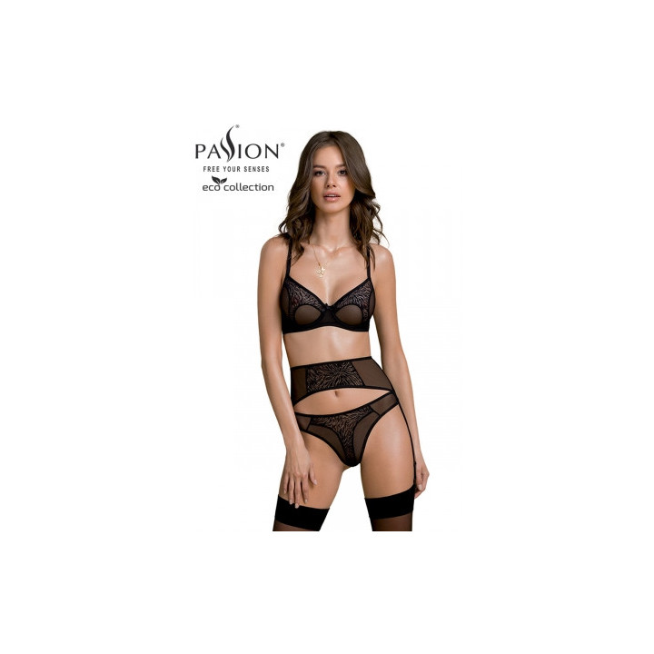Ensemble à jarretelles Selaginella - Passion ECO Collection