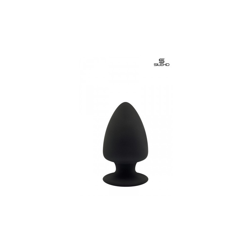 Plug anal The Original Model 1 noir 8 cm - SilexD