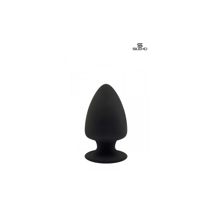Plug anal The Original Model 1 noir 8 cm - SilexD