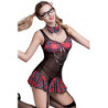 Tenue sexy étudiante  6 pièces - J Lingerie