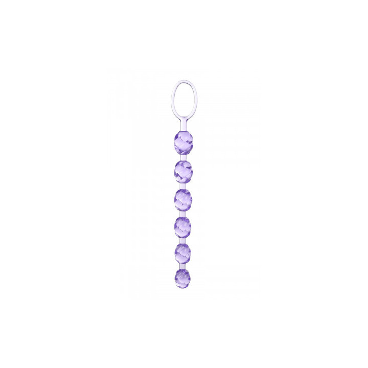 Perles anales CalExotics Swirl violet