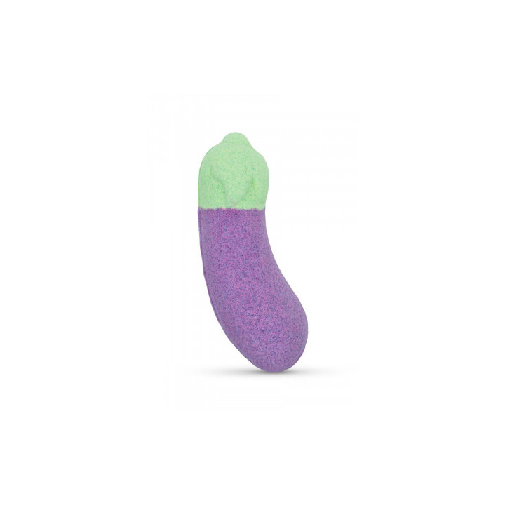 Bombe de bain aubergine