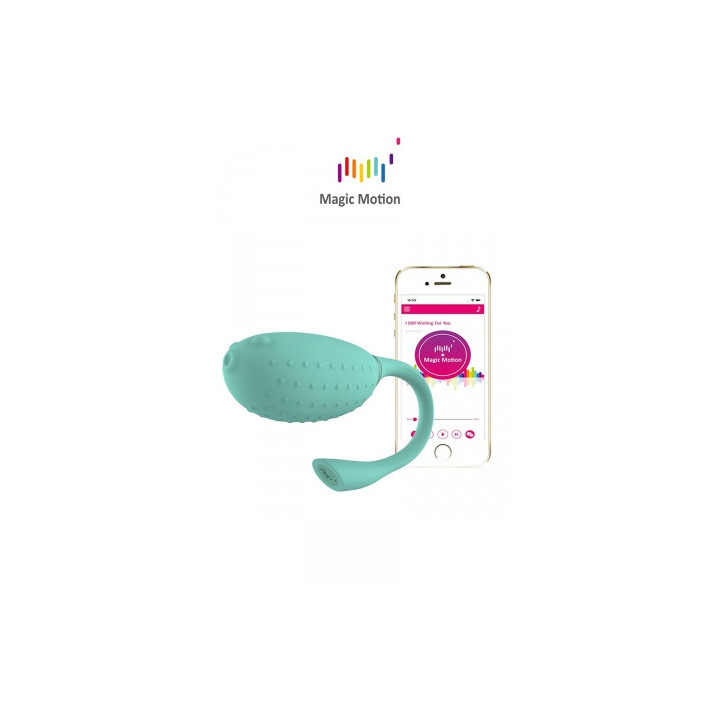 Oeuf vibrant connecté Magic Fugu vert - Magic Motion