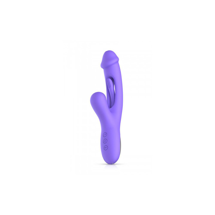 Vibro Rabbit avec Stimulateur de Point G Tess - Good Vibes Only