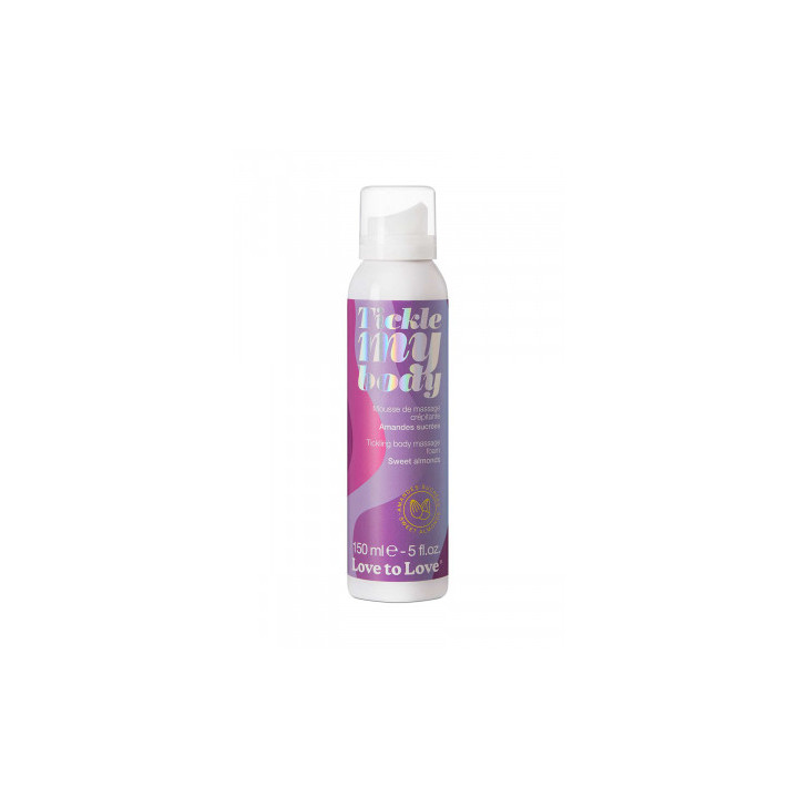 Mousse massage crépitante - Amande sucrée