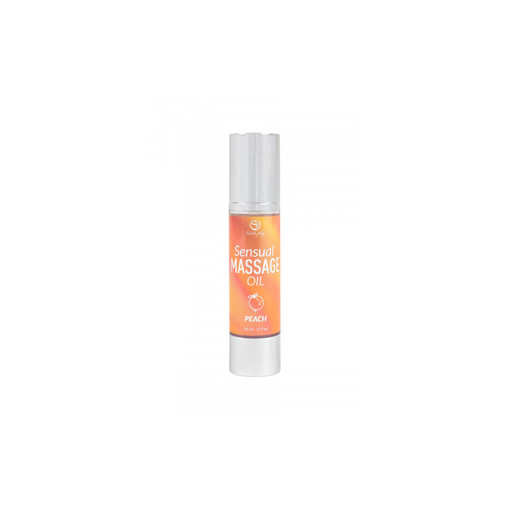 Huile de massage Pêche - Secret Play