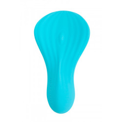 Mini vibro rechargeable SilkenTouch bleu - FairyGasm