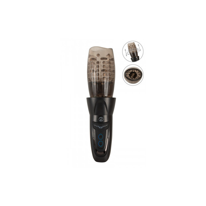 Masturbateur vibrant rotatif et va-et-vient - You2toys