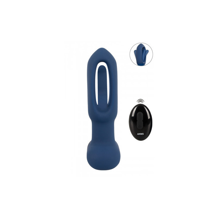 Plug anal vibrant avec langue oscillante - Anos