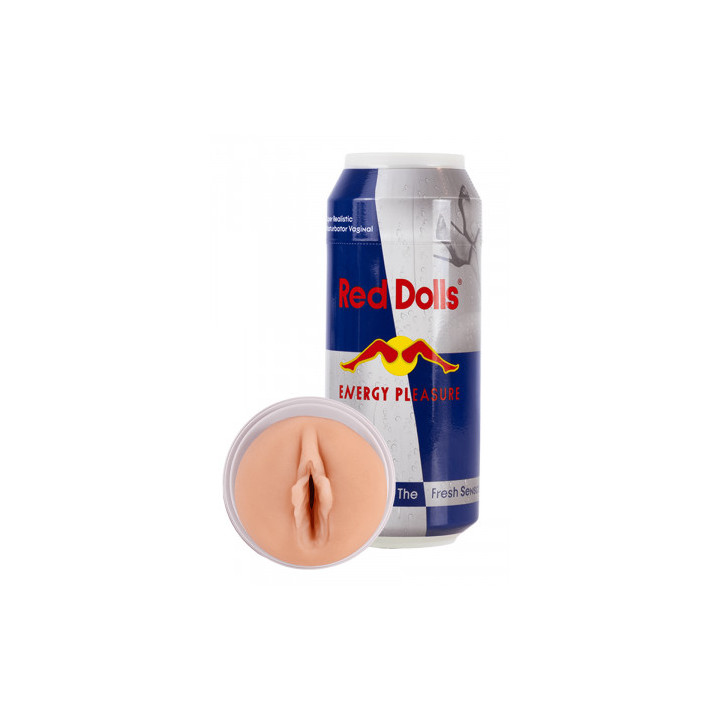 Masturbateur vaginal Red Dolls Energy Pleasure