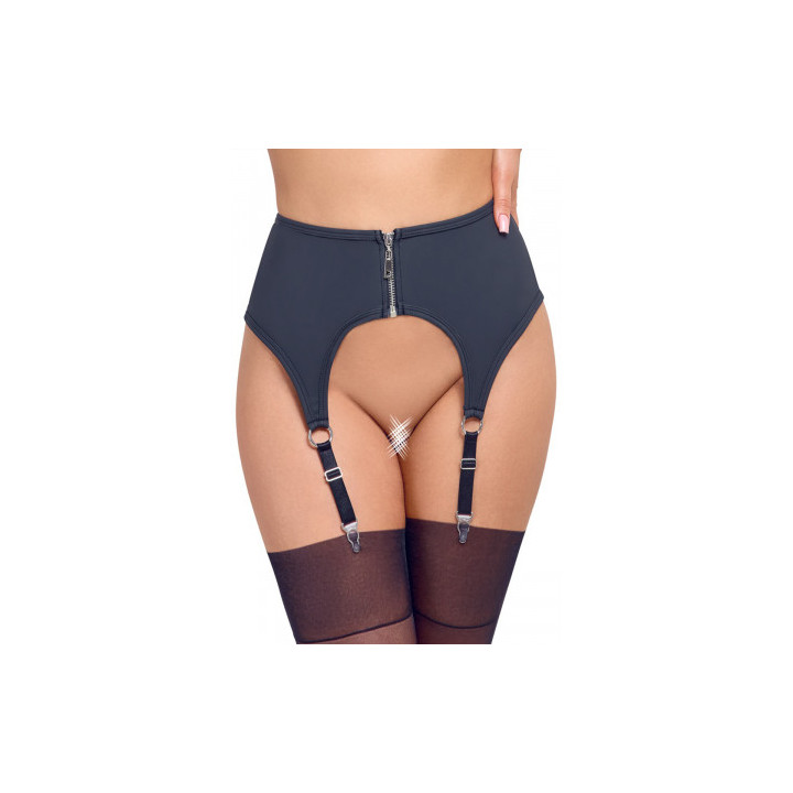 Porte-jarretelles noir mat - Cottelli LINGERIE