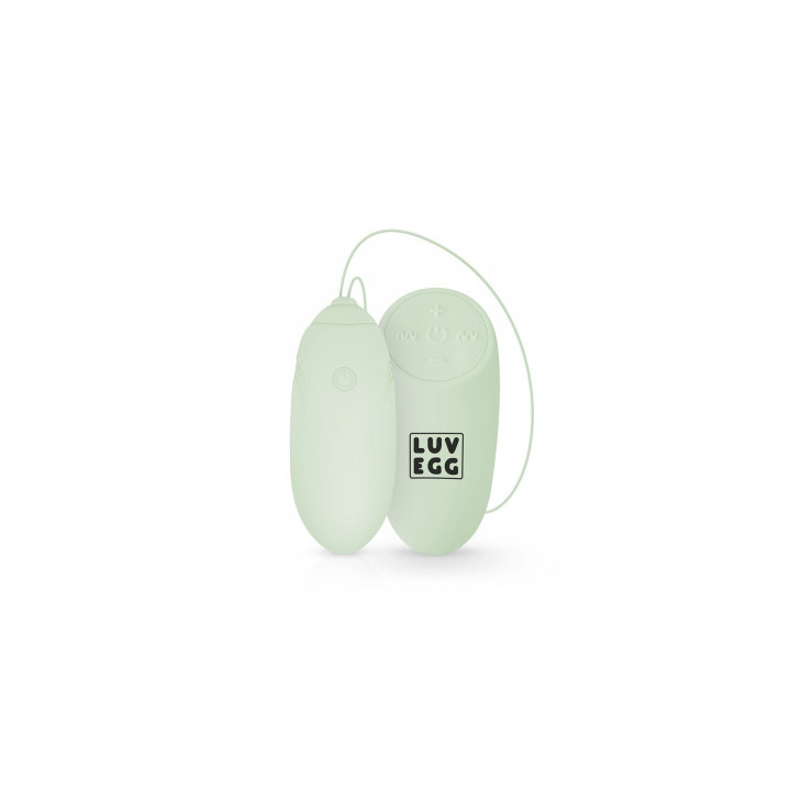 Oeuf vibrant télécommandé vert - LUV EGG