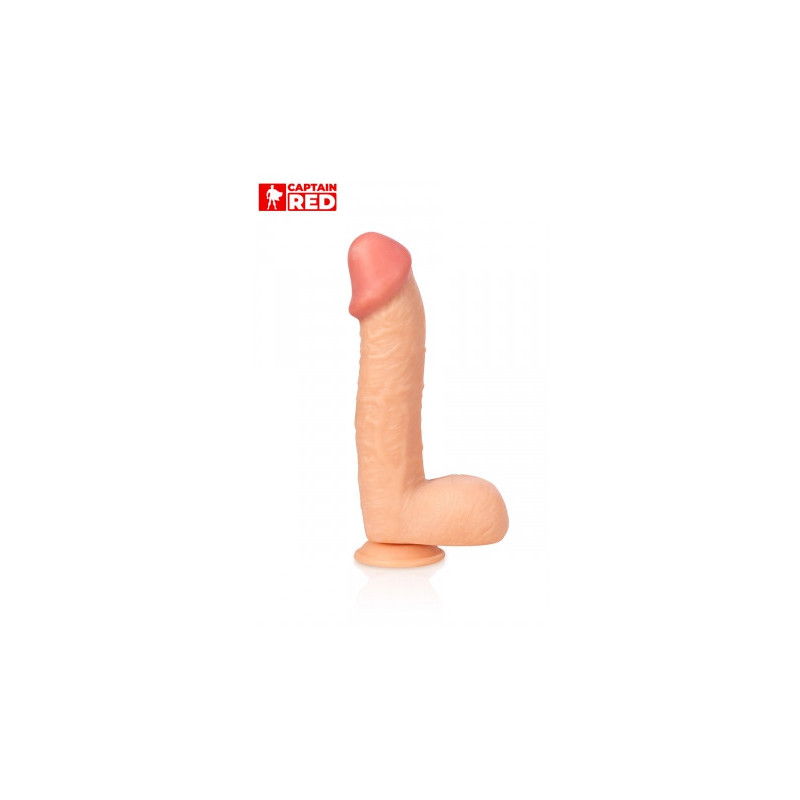 Gode XXL The Super 29 x 6,5 cm - Captain Red