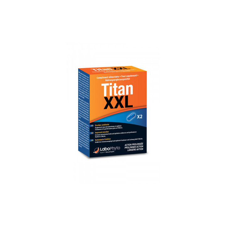 Titan XXL (2 comprimés) - stimulant sexuel
