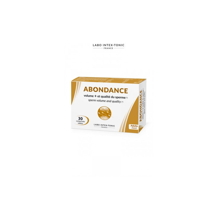 Abondance - Amélioration du sperme (30 comprimés)