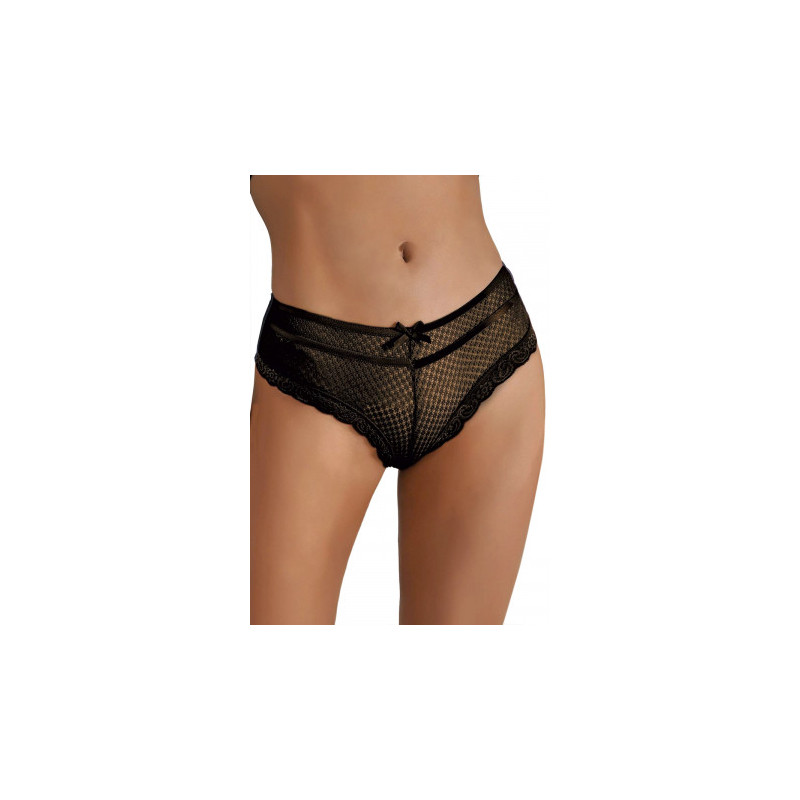 Tanga noir dentelle - Paris Hollywood