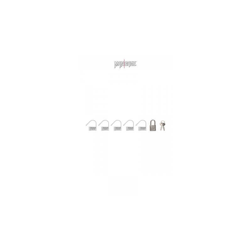 6 Cadenas  blanc - Mancage
