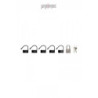 6 Cadenas  noir - Mancage