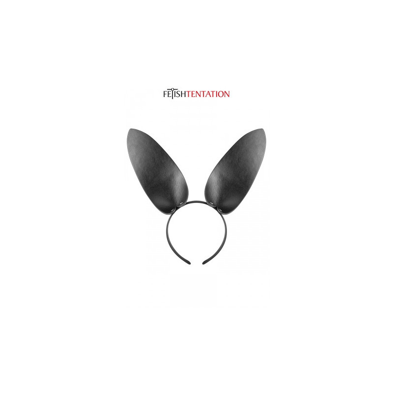 Oreilles de lapin en simili cuir - Fetish Tentation