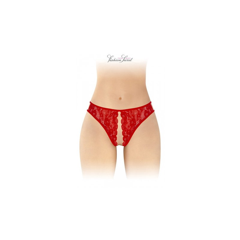 String rouge ouvert Victoria - Fashion Secret