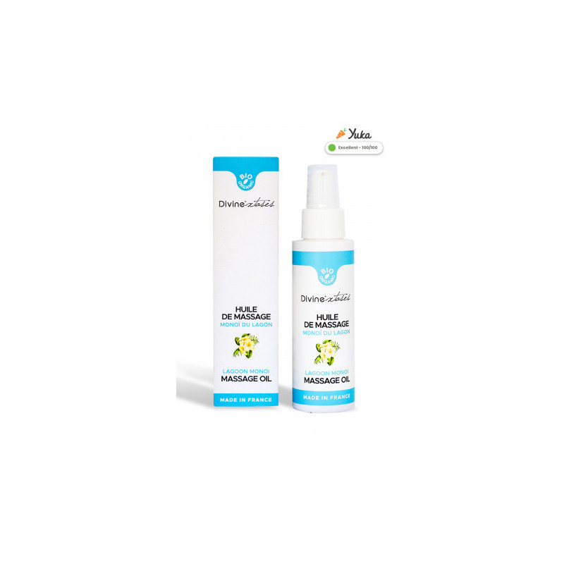 Huile de massage BIO Monoï