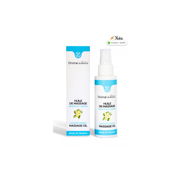 Huile de massage BIO Monoï