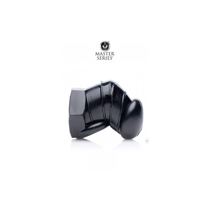 Cage de chasteté restrictive noire - Master Series
