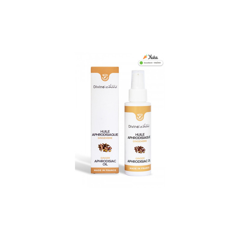 Huile de massage BIO Gingembre Ylang Ylang