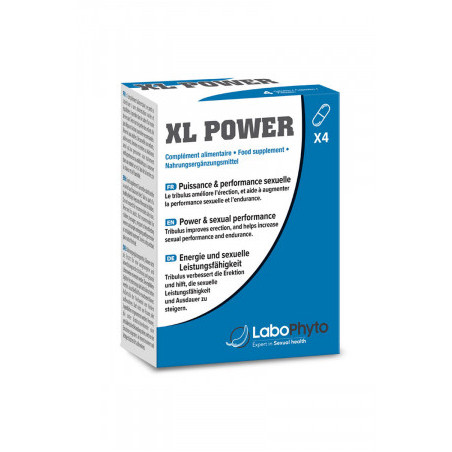 XL Power (4 gélules) - Aphrodisiaque
