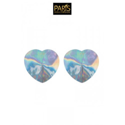 Nipples argentés hologramme - Paris Hollywood