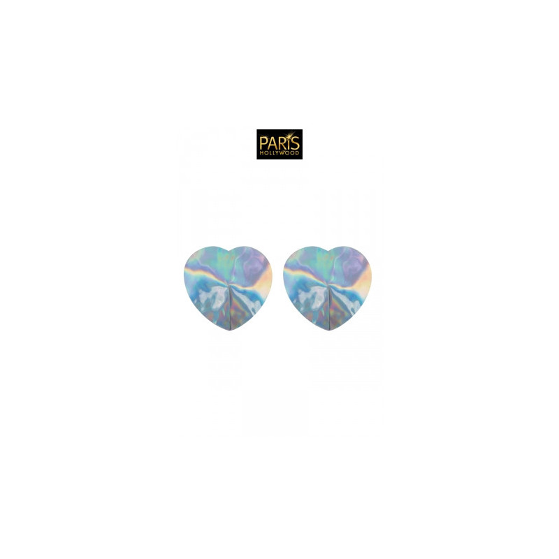 Nipples argentés hologramme - Paris Hollywood