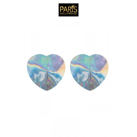 Nipples argentés hologramme - Paris Hollywood